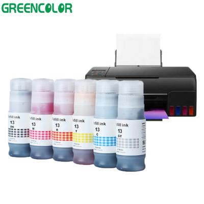 China refill ink bottle GI-13 UV dye ink for Canon PIXMA G610 G510 dye ink GI-13 printer for sale