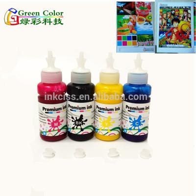 China Environmental friendly refill ink 100ml bottled ink dye ink for epson R240 RX420 RX425 RX520 for sale