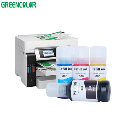 China 008 Dye Ink For Epson EcoTank L15150 L15160 Ink Tank Printer Ink 008 for sale