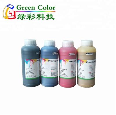 China Imported raw material environmental green eco solvent ink suitable for Epson DX4 DX5 DX6 DX7 5113 TFP printhead for sale