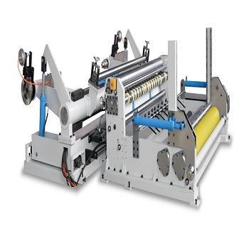 China Factory 1600 Paper Roll Slitter Rewinder Machine For Core Board Paper for sale