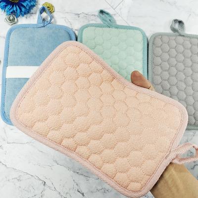 China EXFOLIATING Wholesale Price Hot Selling Squishy Bath Scrub Sponge Pads For Shower Body Cleaning Brush Exfoliating for sale