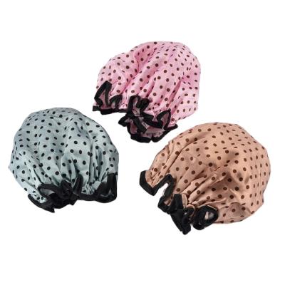 China Wide Varieties Viable Bathing Ladies Adult Waterproof Shower Cap for sale