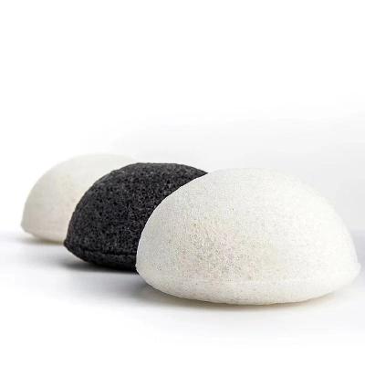 China All Natural Private Label Face Sponge 100% Facial Activated Natural Organic Konjac Sponge For All Skin Cleansing for sale