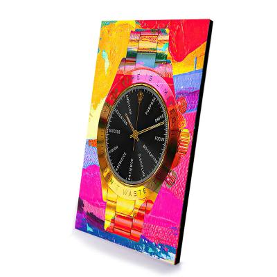 China Royal Canvas Art Contemporary Luxury Fashion Watch Posters and Famous Wall Art Paintings Home Decor Picture Print Graffiti Watch Cuadros for sale