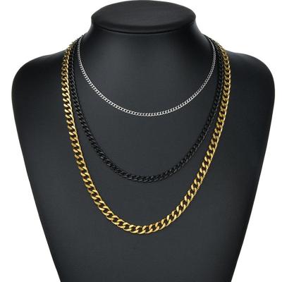 China African Neo-Gothic Nigerian Nigerian Gold Chain Necklace Jewelry Gold Necklace Fancy Strong Chain for sale