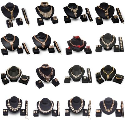 China Hyperbole Overdone Tribal Costume Gold Filled Cheap Jewelry Matching Discount Mix Lot Jewelry Full Set for sale