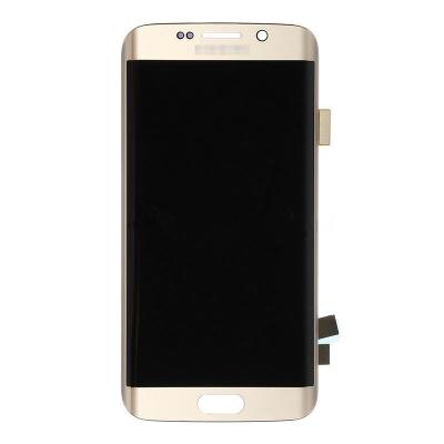 China OEM  Galaxy S6 Edge SM-G925V/G925P/G925R4/G925I/G925F/G925A LCD Screen and Digitizer Assembly - Gold - Grade A+ for sale