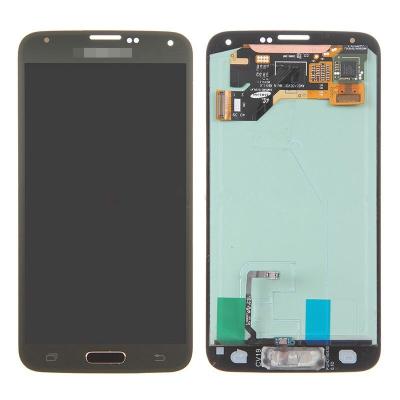 China For  Galaxy S5 SM-G900/G900A/G900V/G900P/G900R4 LCD and Digitizer Assembly with Home Button - Gold - Grade A+ for sale