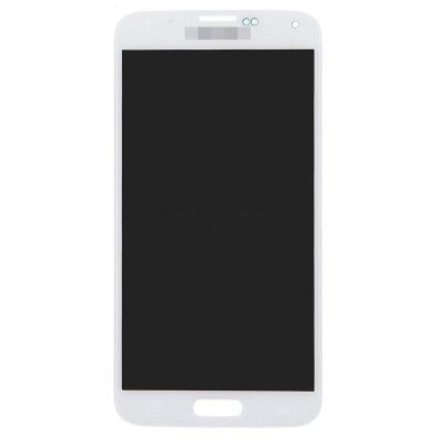 China For OEM  Galaxy S5 SM-G900/G900A/G900V/G900P/G900R4/G900T/G900F Complete LCD Screen - White - Grade A for sale