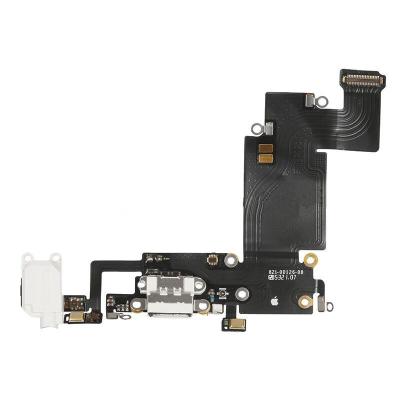 China For OEM Original Apple iPhone 6S Plus Charging Port Flex Cable Ribbon & Dock Connector Replacement - White for sale