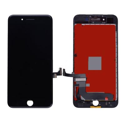 China LCD Screen Display with Touch Digitizer Panel and Frame for iPhone 7 Plus(5.5 inches) - Black - Grade A+ for sale