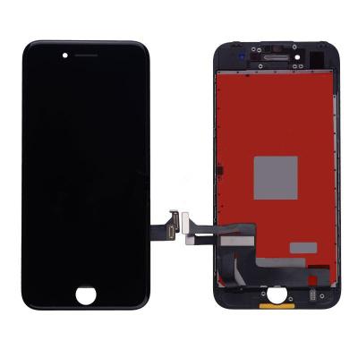 China LCD Screen Display with Touch Digitizer Panel and Frame for iPhone 7 (4.7 inches) - Black - Grade A+ for sale