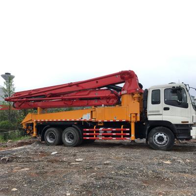 China Building material stores AIDO brand used concrete pump schwing used concrete pump truck for sale