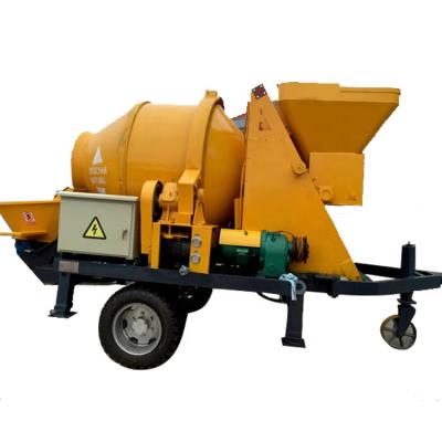 China Concrete Mixer Pump India Hydraulic Concrete Placing Mini Concrete Mixer With Pump for sale