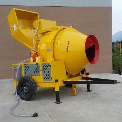 China JZC350 small electric drum concrete mixer jzc350 DHL automatic concrete mixer with lift for sale