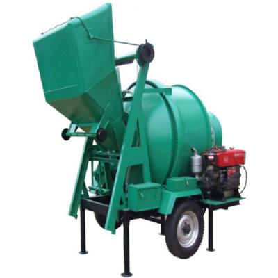 China Construction Site 14m3/h Concrete Mixer Small Drum Size Concrete Mixer 1 Bagger for sale