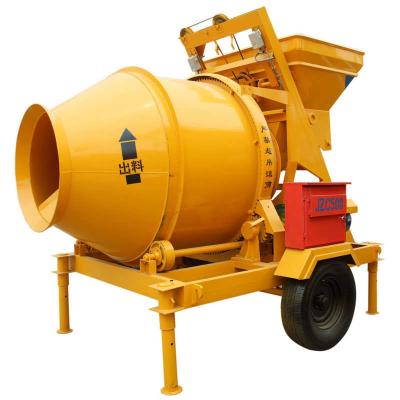 China Picture Electric Motor One Bagger Concrete Mixer Cement Mixer Sales Worksite Mixing Design for sale