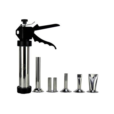 China Durable Stainless Steel Gun Jerky Maker With Nozzles for sale