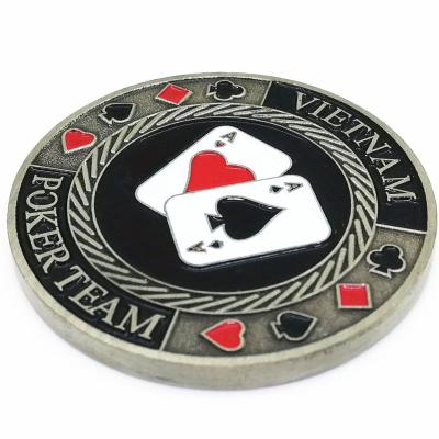 China Free Shipping High Quality Custom Metal Brass Enamel Professional Poker Chips for sale