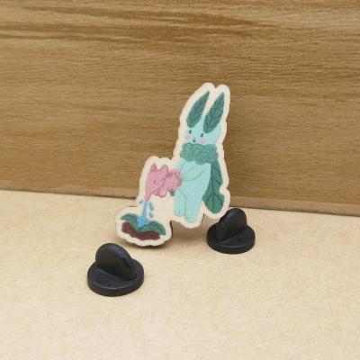 China Custom cute wooden/metal pin lapel pin badges high quality from Europe manufacturers China for sale