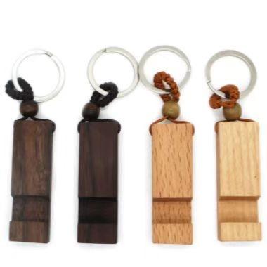 China Europe Factory Price Free Custom Logo Wooden Key Chain Phone Holder Bracket for sale