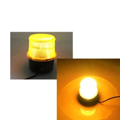 China Popular DC 12-72V 2022 Forklift Safety Strobe Beacon Warning Light Magnetic Installation LED for sale