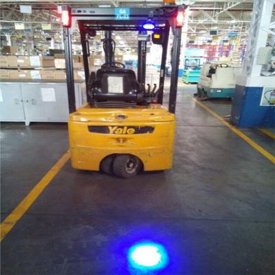 China New Hot Blue LED Forklift Warning Light Light 12-80V Small Spot for sale