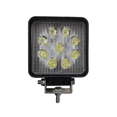 China Forklift Led Safety Square 12-80V 27W LED Truck Warning Light White Light Dot for sale