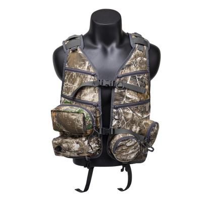 China GAF Hot Seller Hot Seller Multi Function Camouflage Outdoor Hunting Vest Cheaper Waterproof Fabric Customized Hunting Vest for sale