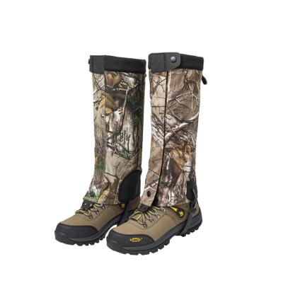 China Custom Water Proof Anti-snake GAF Camouflage Boots Cuff Water Repellent Sand Prevention Anti-snake Bite Leg Cuffs For Hunting for sale