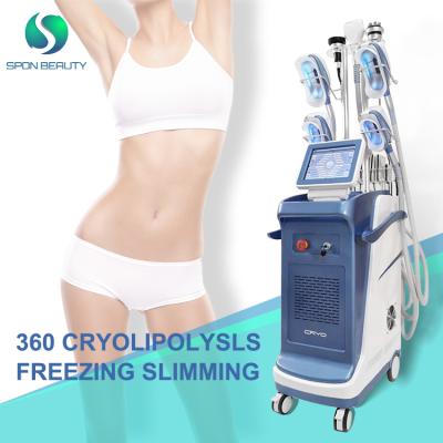 China Weight Loss 360 Degree Cooling 5 Handle Cryo Lipolysis Cryolipolysis Cryolipolysis Machine Cryolipolysis Equipment for sale