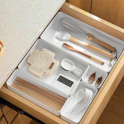 China Counter Shelf Standing Rack Storage Box Drawer Sustainable Storage Box for sale