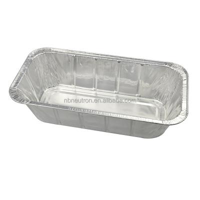 China Food Wholesale High Quality Aluminum Pans English Wide Tray (5LB Bread Pan) for sale