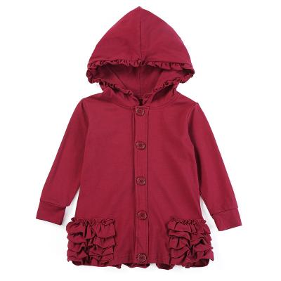 China Girls Breathable Hive Fabric Cotton Spring RTS Coat Hoodie Outdoor Jackets for sale