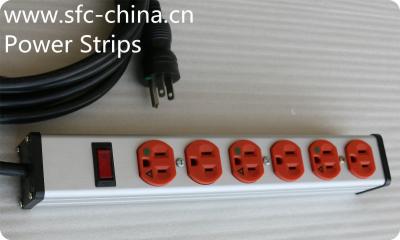 China aluminium alloy hospital grade power strips for sale