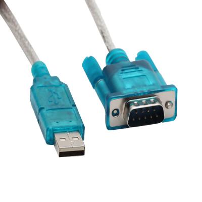 China Wholesale COMPUTER DB9 Male To USB Data Extension Cable USB 2.0 To Serial RS232 DB9 Adapter Cable With Chip for sale