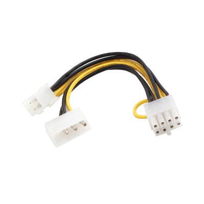 China High Quality 2021 Amazon Hot Sales COMPUTER Harness 4 Pin To 8 Pin ENV Wire Power Adapter Cable With Motherboard LP4 Connector for sale