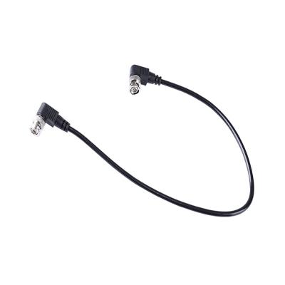 China Other BNC Dual 90 Degree Angle Cable Male To Male 0.3m 0.5m 1m 1.5m 2m 3m for sale