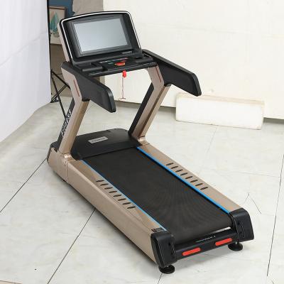 China Commercial Fitness Equipment Motorized Electric Treadmill Gym Keypanel Treadmill Aluminum Alloy Frame Treadmill for sale