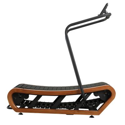 China Home OR Commercial Indoor Unpowered GYM Exercise Machine Fitness Woodway Self Produced Curve Treadmill for sale