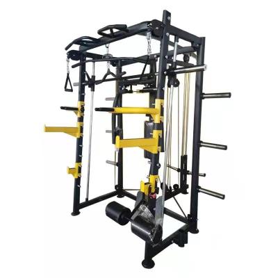 China Universal 2022 Hot Multifunctional Gym& Home Smith Machine Trainer Fitness Equipment for sale