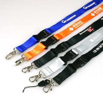 China Factory wholesale polyester portable lanyard colorful and practical for card sleeve lanyard for sale