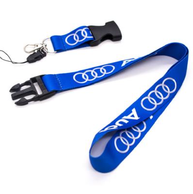 China Multicolor Polyester Factory Supply Polyester Convenience Neck Lanyards forCard Sleeve Lanyard for sale