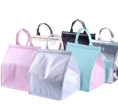 China Factory Direct Sales BIODEGRADABLE Nonwoven Fabric Multicolor Portable Recycle Bag Foldable forShopping for sale