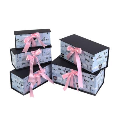 China Factory Price Exquisite And Beautiful Colorful Recyclable Paper Packing Box Set Box ForPackage for sale