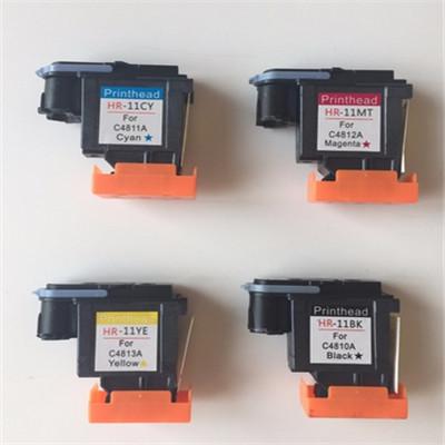 China For HP 11 C4810A C4811A C4812A C4813A Printhead Print head 1000 1100 1200 2200 2280 2300 2600 2800 CP1700 100 500 for sale