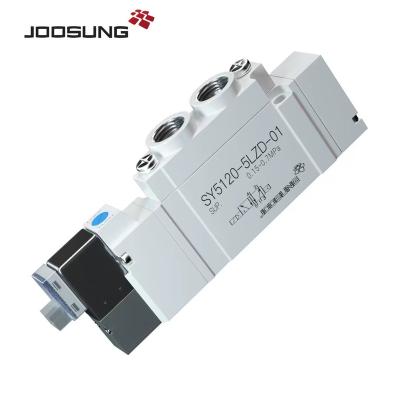 China Factory DC 24V 5 Port 2 Positions SY5120 Series Pneumatic Solenoid Valve for sale