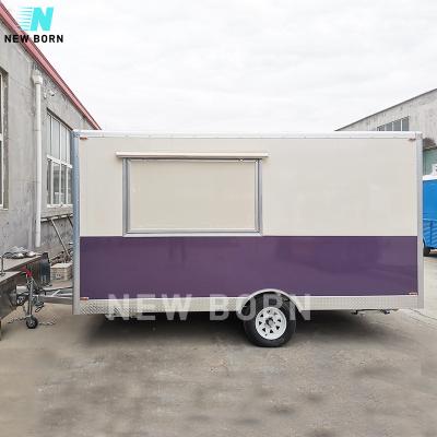 China Modern Towable Carting Trailer Specialized Standard Mobile Churro Cart Concession Trailer Australia Food Trailer China Food Trilere Food Truck For Sale for sale