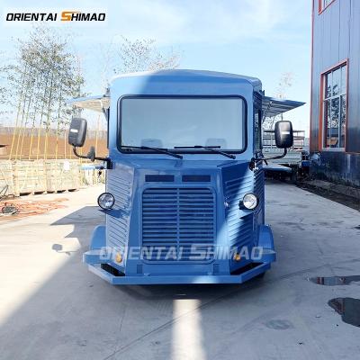 China Modern towable QD ice cream fryer food truck NEWBORN Chinese coffee trailer deep cart food trailers for sale USA mobile cart food van trucks for sale